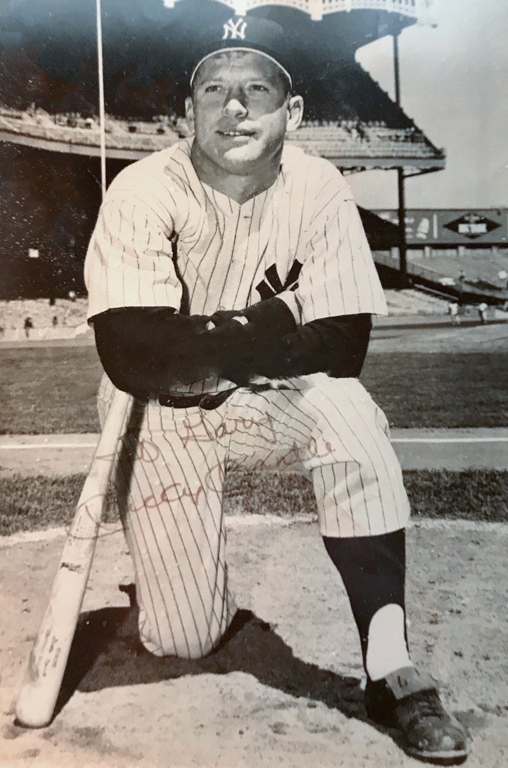 Mickey Mantle in his final press conference before liver cancer